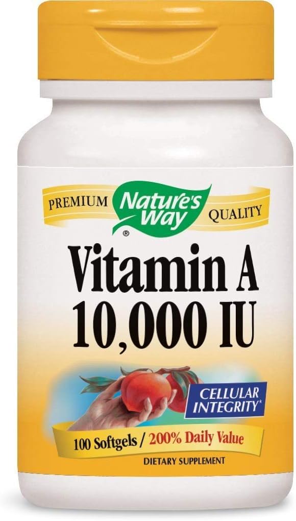 Nature 's Way Vitamin A, 100 Greve (pakke med 4)
