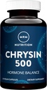 MRM Nutrition Chrysin 500mg • 124; Hormon Balance • 124; fremmer sund Testosteron Niveauer • 124; Pure 5,7 - Dihydroxyflavone • 124; Gluten- Free + Vegan • 124; 30 Servering