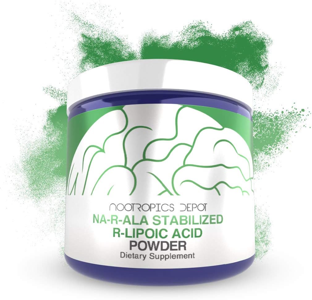 NA- R- ALA Stabiliseret R- Lipoic Acid Powder 30 Bedstemor