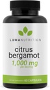 Luma Nutrition Citrus Bergamot 1000mg - Citrus Bergamot Supplement - Made in The USA - Veteran Owned - 60 Capsules