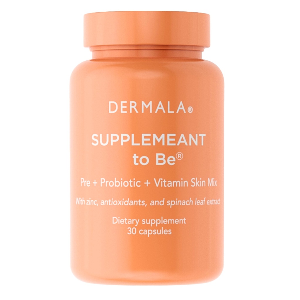 Dermala # FOBO SUPPLEMEANT to be Acne Supplement # 124; Alle naturlige daglige Prebiotika Probiotika Vitaminer Hud Mix med Zink124; Forbedre Clear Blemish- Free Radiant Skin gennem balancering Gut sundhed