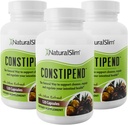 Naturalslim Magnesium Oxide - Constiple for Constipation Relief, Colon Cleanser & Stylleblødgøringsmidler til kvinder & mænd med Magnesium Citrat, Aspartat, & Olive Extract - 120 Vegetabilske kapsler 3 Pack