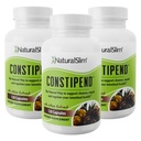 Naturalslim Magnesium Oxide - Constiple for Constipation Relief, Colon Cleanser & Stylleblødgøringsmidler til kvinder & mænd med Magnesium Citrat, Aspartat, & Olive Extract - 120 Vegetabilske kapsler 3 Pack