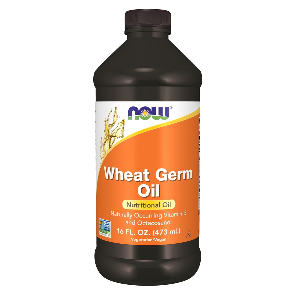 Now Foods Supplements, Hvede Germ Oil med essentielle fedtsyrer (EFA), Nutritional Oil, 16 -Ounce