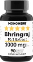 MONOHERB Bhringraj Extract 1000 mg - 90 Vegetariske kapsler