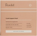 Perrelel Cycle Support Pack, Dagligt tillæg med jern, C-vitamin, B12 & Bloat og PMS Support Blend, Soy, Dairy & Gluten Free, Non GMO, 28 Day Supply