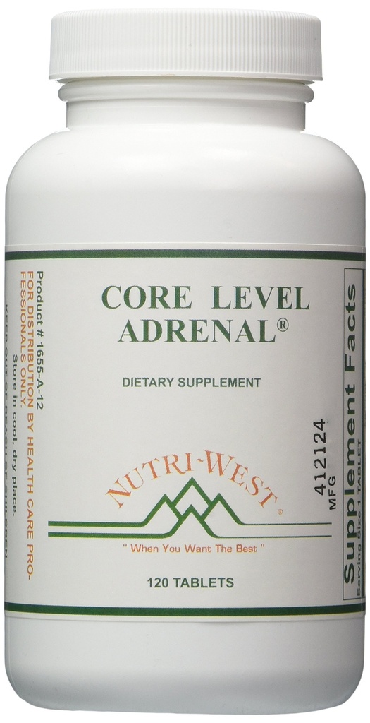 Nutrition-West - Core Level Adrenal - 120