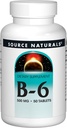 Source Naturals Vitamin B- 6, 500 mg immunsystem Support - 50 tabletter