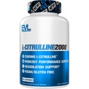 Evolution L- Citrulline2000 Nitrooxide Supplement for mænd Nutrition High Strength L Citrulline Kapsler for Forbedret Muskel Styrke Inddrivelse og Intensive Pumper - Plant baseret Nitrooxide Booster