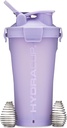 Hydra Cup DualShaker Pro 32 oz Shaker Flaske til Protein Shakes, Shaker Cup w / Handle & Ball Blender Whisks, Dobbelt blanding Shaker Flaske med opbevaring, 2 i 1, for rejser til at gå, BPA Free (Purple)