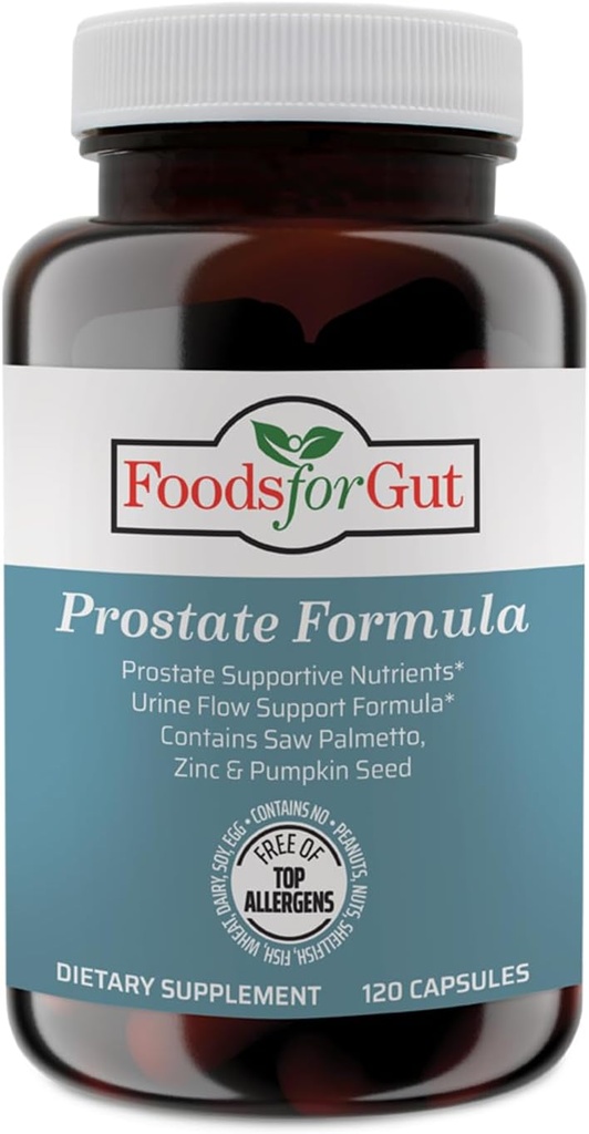 Innovative Prostata Formel for mænd er 124; med Saw Palmetto, Græskar Seed, & Zink124; 120 Vegetariske Kapsler er 124; Support Urinfunktion, Prostata Sundhed er 124; Bedre søvn