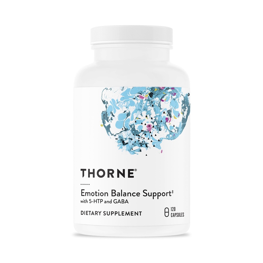 THORNE - Emotion Balance Support (Tidligere Deproloft- HF) - Botanisk supplement til positionsevne og stress management * - 120 kapsler
