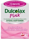 Dulcolax Pink Afføringsmiddel, Docusatnatrium, 100 mg Soft Gel Tablets, 25 Greve