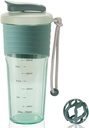 Protein Shaker Flaske, Sport Blender Flasker til Protein Blandinger med Whisk Ball, Mixer Flaske, Bærbar Pre Workout Whey Protein Drikke Shaker Cup Buddhatte Blå