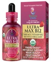 USDA Organic Ultra Max B12; Superdose 7500mcg Vitamin B12 Flydende Dryps