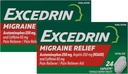 Extredrin Migræne Smerte Reliever Caplets 24 ea (pakke med 2)