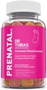 Dr. Tobias Prenatal Vitamin Gummy, Iron Free Prenatal Vitamin med DHA og folsyre, Niacin, Biotin, B6, & B12, Inkluderer Fish Oil, for Pre & Postnatal Support, 60 Gummies, 30 Servere
