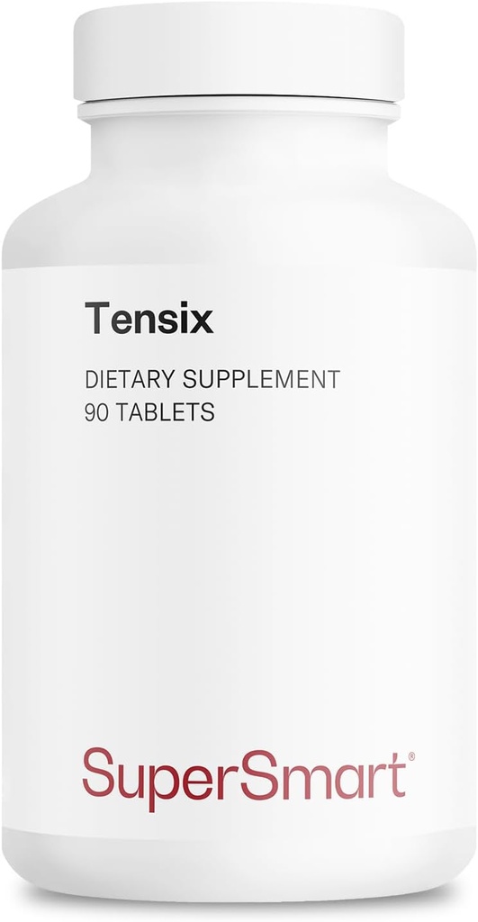 Supersmart Tensix (Advanced Formula) - with Hawthorn Extract, Potassium, Fish Peptides - Synergistic Action Supplement | Non-GMO & Gluten Free - 90 Tablets