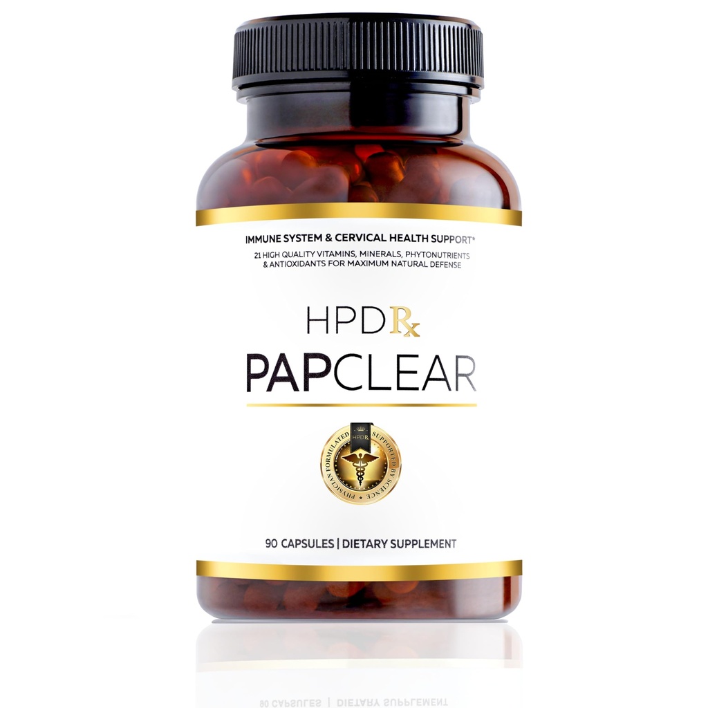 PAPCLEAR Physician Formuleret • 124; Alle naturlige immunforsvar supplement • 124; Advanced Powerful Immunity Booster • 124; 21 Vitamin & Nutrients med Organic Shiitake Mushroom & Lycopene • 124; 90 Kapsler • 124; Pakning med 1