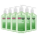 Basic Care - Aloe Vera Hand Sanitizer 62%, 12 fl oz (pakning med 6)