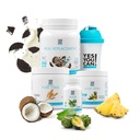 Ja Du kan! Detox Plus Kit (Meal Erstatning Cookies og Cream, Aloe Vera Pineapple) - Komplet Meal Erstatning Powder, High Energy Shake Booster, Aloe Vera Detox supplement, Health Transformation