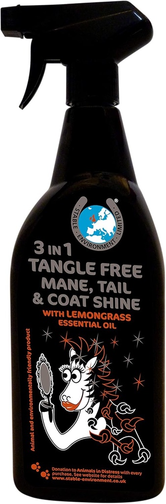 3 IN 1 TANGLE GRATIS MANE, TAIL & COAT SHINE