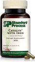 Standard Process Catalyn med jern - Supplement til energi & Metabolisme Support - Inkluderer Vitamin A, C & D - Non- Dairy & Non- Soy - 150 kapsler (75 Servere)