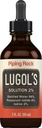 Lugoler Jod Drops 2% 2 fl oz · 124; Flydende tillæg · 124; Kaliumdiode 4% · 124; ved Piping Rock