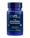 Life Extension Super Absorbable Tocotrienoler, E-vitamin som D-Alpha tocopherol, Blandede tocotrienoler, Support Hair Growth, Brain Function, Glutenfri, Non- GMO, 60 softels