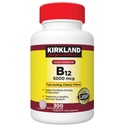 Kirkland Signature Quick Opløs B- 12 5000 mcg., 300 tabletter (2 Pack)