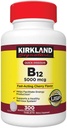 Kirkland Signature Quick Opløs B- 12 5000 mcg., 300 tabletter (2 Pack)