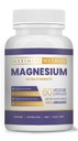Magnesium Extra Strength Supplement - 600 mg Magnesiumglycinat - Understøtter knoglerelateret sygdom, muskelfunktion - Vegan, non- GMO - 60 kapsler