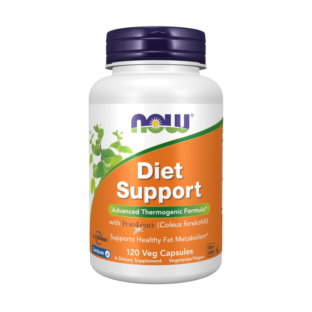 Now Foods Supplements, Diet Support med ForsLean ® (Coleus forskohlii), 120 Veg Kapsler