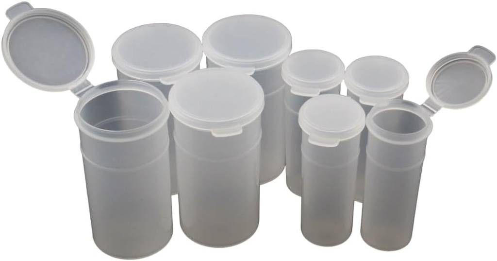 2 & 4 Ounce Supplements Storage Container (Udskiftning, Reservesæt, Ekstra)