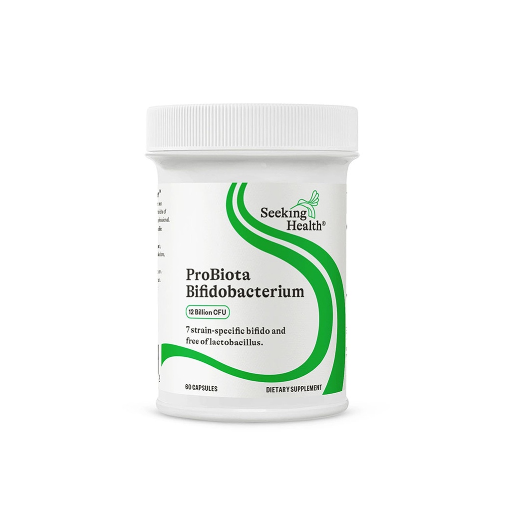 Søg Health ProBiota Bifidobacterium, 60 kapsler, Probiotisk supplement til fordøjelsessygdomme, Bifido Kun, Vegan- og Vegetar- Friendly, Understøtter Colon Sundhed og Immunsystemet *