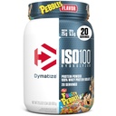 Dymatize x Fruity Pebbles ISO100 Whey Protein Powder Isolate, 25g protein, 5,5g BCAA, 120 Cal., Gluten Free, 1g fedt, 1g sukker, 2g Carb (20 Servere)