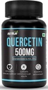 Quercetin 500 mg kapsler - Standardiseret til 95% • 124; Højt renset & biotilgængeligt supplement • 124; Naturlige bio- flavonoider & kraftfulde antioxidanter (30 kapsler)