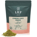 LILY OF THE VALLEY Gymnama Sylvestre Leaf Powder - Herbal Gurmar Powder - Vegan & Gluten- Free - Pakket i resealable Pouch (8oz, 226g)