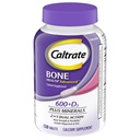 Caltrat 600 Plus D3 Plus mineraler Calcium- og D- vitamintilskud tabletter, ben- og mineraltilskud til voksne - 120 Tæl (Emballage kan variere)