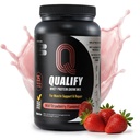 Strawberry Whey Protein Powder. 25g Protein Shake Powder for Post Workout Recovery, Smoothie & Baging. Gluten & Sugar Free, Highly Kosher, Essential Aminosyrer (5.5g BCAA, 2.7g Leucine), 23 Servere