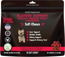 Cranberry supplement til hunde, 124; Urinære Tract og UTI Support Chews