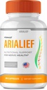 Arialief Brain Kosttilskud til hukommelse og fokus kapsler, Aria LIEF Advanced Formel Brain Health Support Pills Maksimal styrke Nootropics Arialief Alle naturlige støttepiller anmeldelser (60 kapsler)