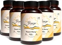 Garvning Gummie, Daily Gummie med Beta- Caroten & C-vitamin & Astaxanthin, Natural Garvning Supplement, Vegan, Non- GMO - 180 Gummies - pakke med 5