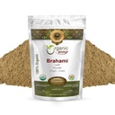 Organic Way Brahmi Leaf Powder (Bacopa Monnieri) - Organic & Kosher Certified Measures 124; Raw, Vegan, Non GMO & Gluten Free Measures 124; USDA Certified Measures 124; Origin - India (16 Oz)