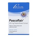 Pascoflair - Urteblomst hjælp til at lette rastløshed & nervøsitet, Calms The Mind to Help Support Sund & Restful Sleep - 425 Mg Passionflower Extract Per Tablet (30 tabletter)