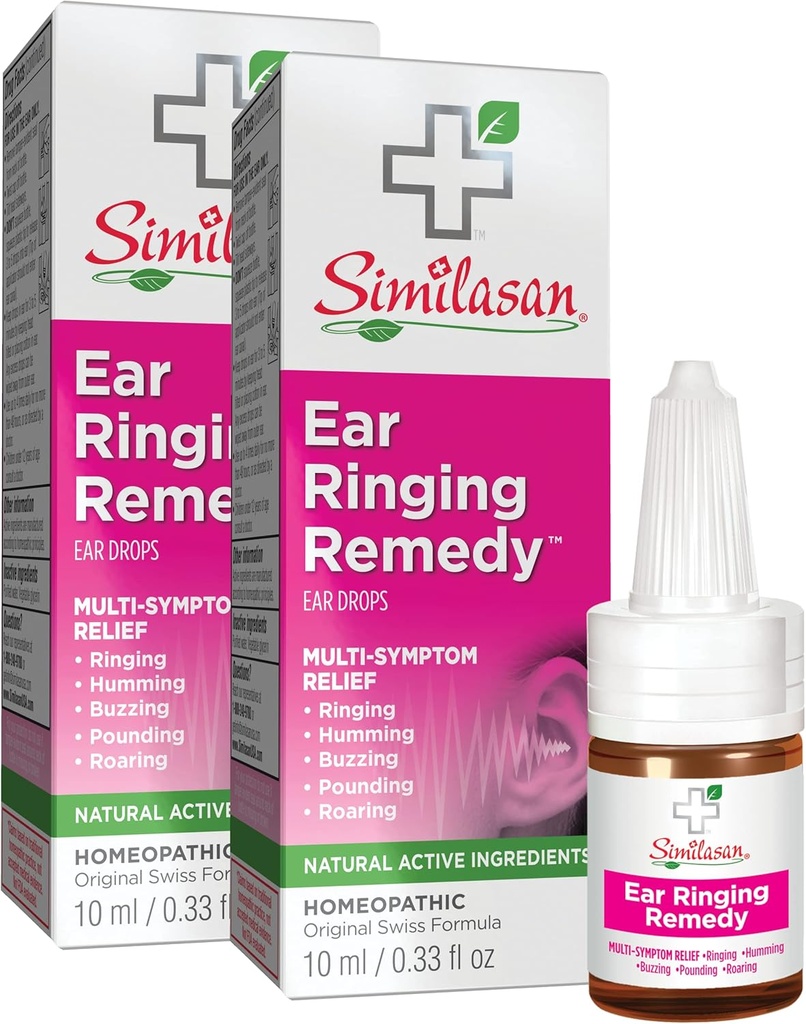 Simagasan Ear Ringing Remedy Drops, 0,33 Ounce, 2 Greve