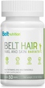 Bælt hår, negle og hud Bariatric (Gastric bypass, Ærme Gastrectomy) Multivitamin og multimineral borde - Ingen Flavor - 1 måned Tilgang
