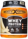 Body Fortress Super Advanced Whey Protein Powder, Plus Creatin and Glutamin, Gluten Free, Vanilla, 32 Ounce (2lb)