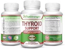 Thyroid Support - Komplet formel til at understøtte energiniveauer med jod, Bladerwrack, Kelp, B12 & More- Thyroid Energy: Boost T4 til T3 supplement - non-GMO