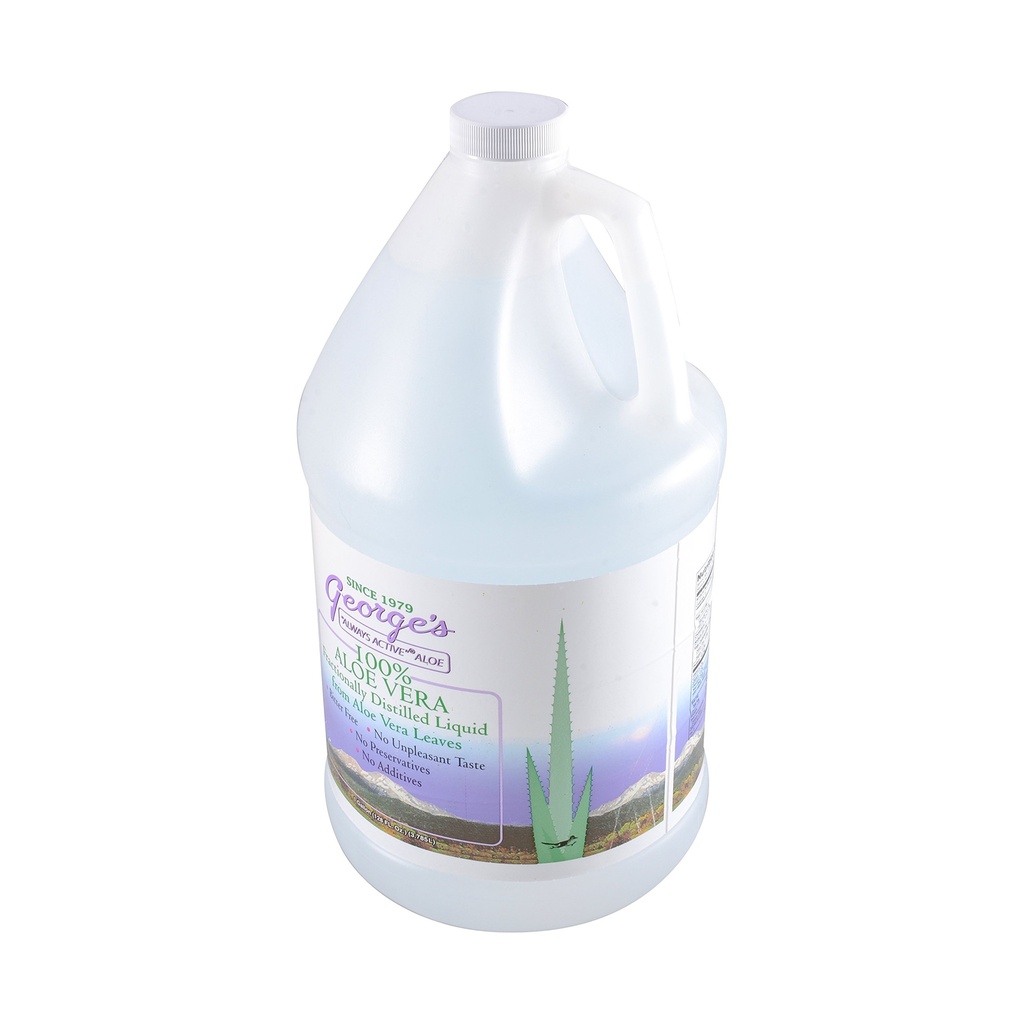 Georges Aloe Vera Liquid Supplement, 128 oz